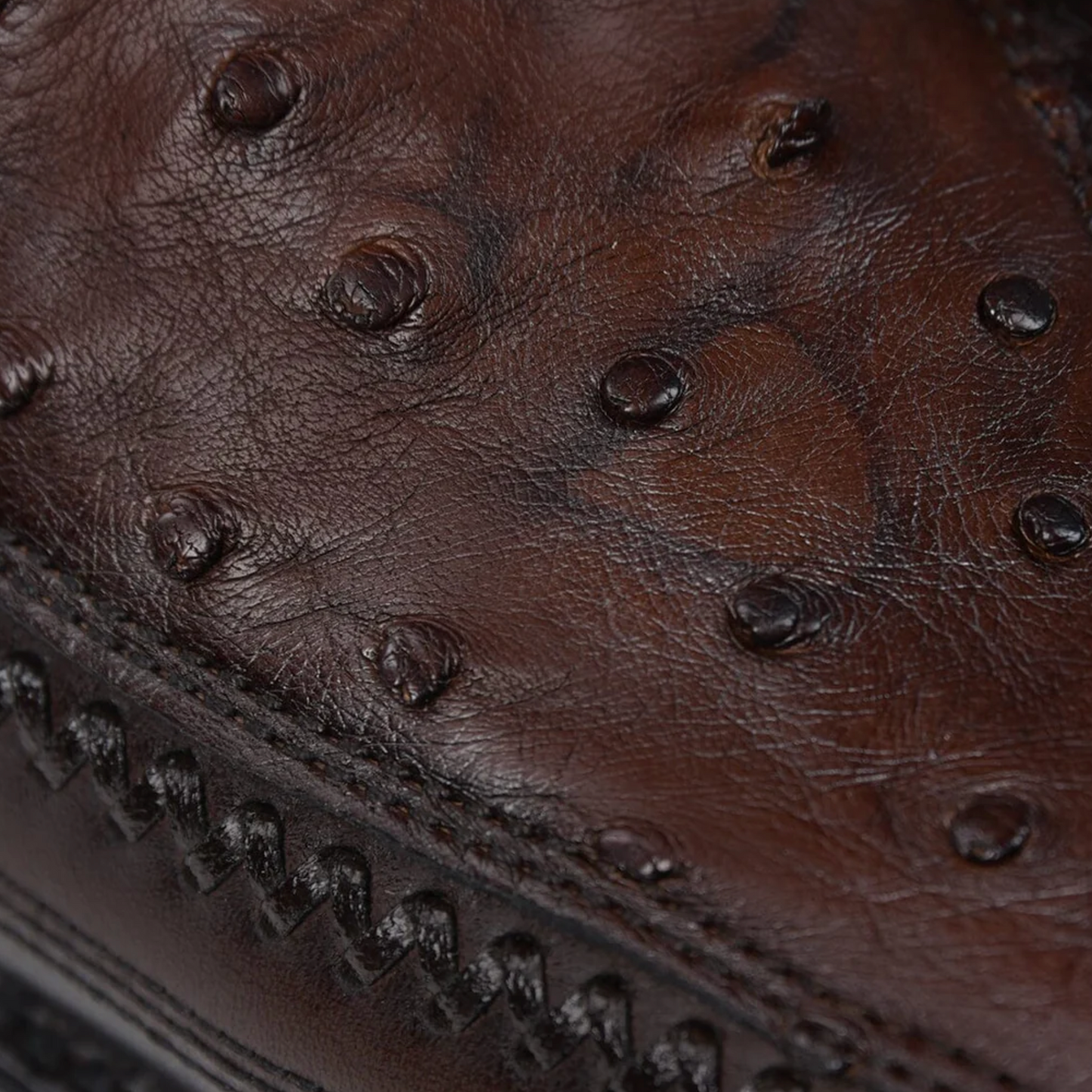 Genuine Ostrich Leather Casual Boot