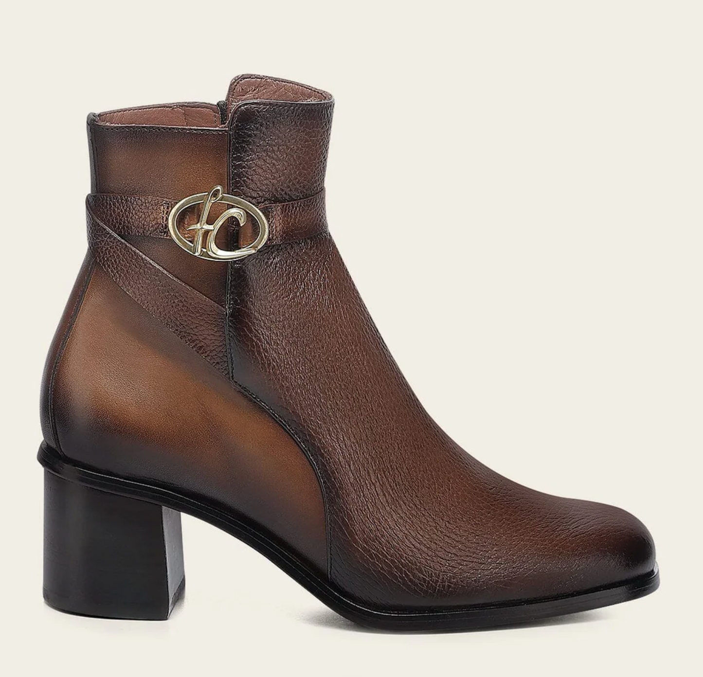 Cuadra Women’s Genuine Deer Leather Dress Boot side profile