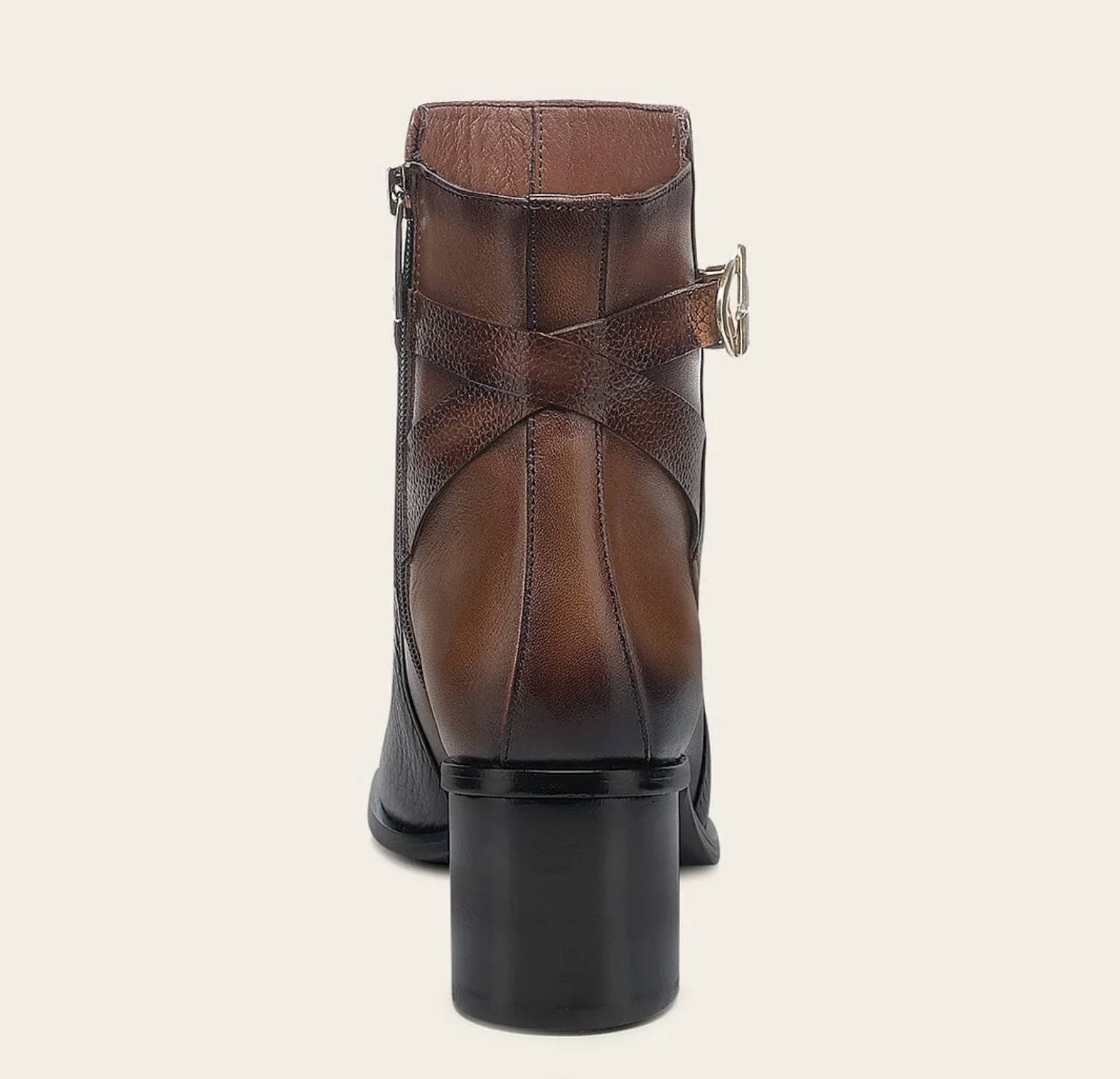 Cuadra Women’s Genuine Deer Leather Dress Boot rear view