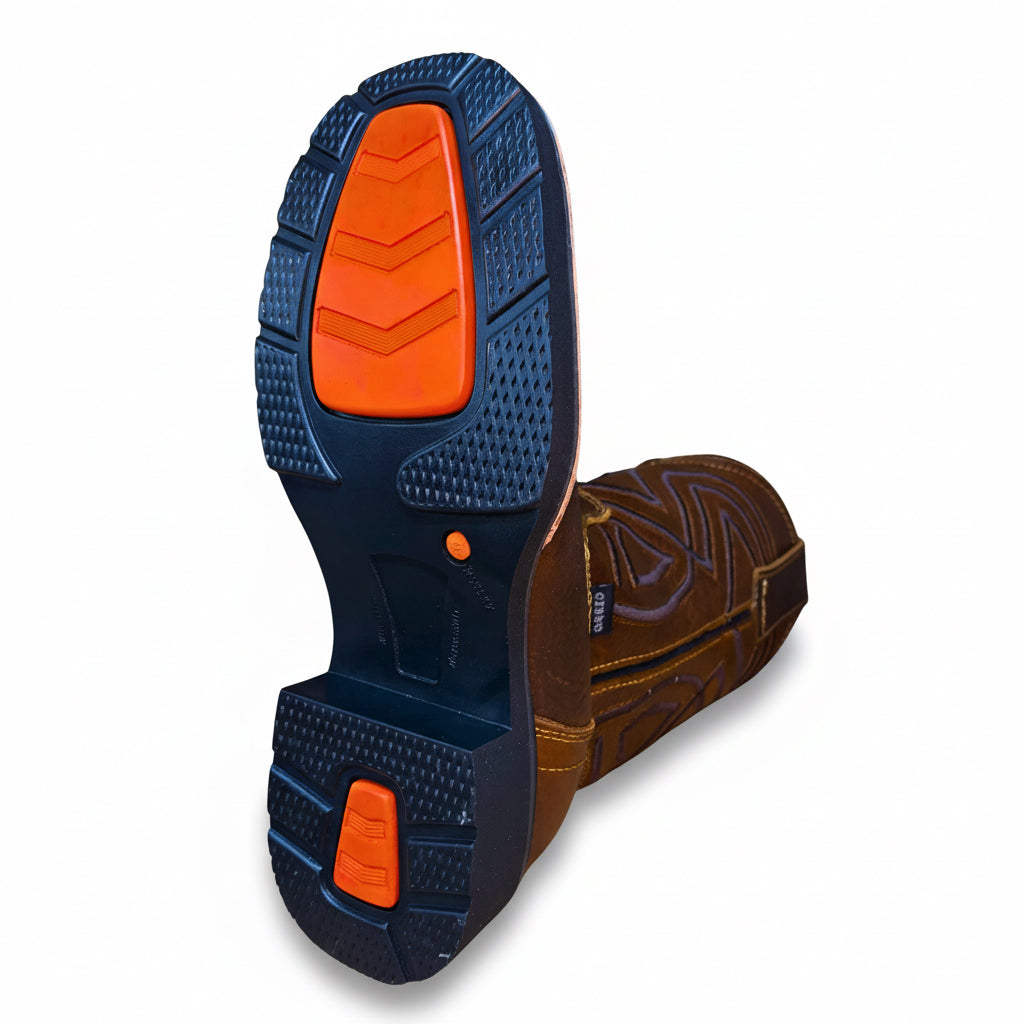 Cerro CT Crazy Ocre boot outsole tread view