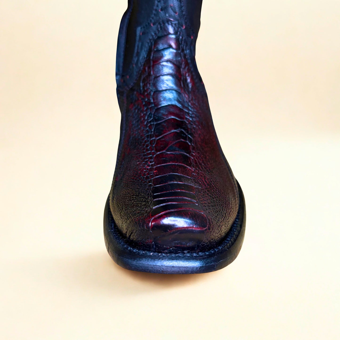 King Exotic Dubai Short Boot toe view