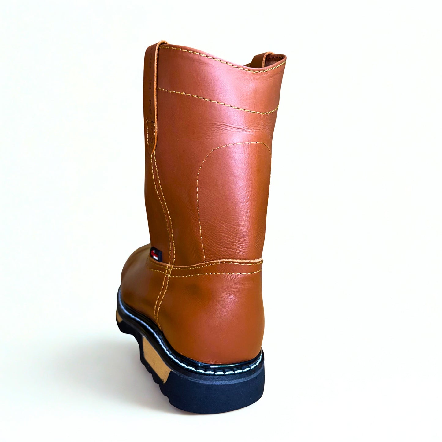 Cerro 835 roper work boot rear heel view