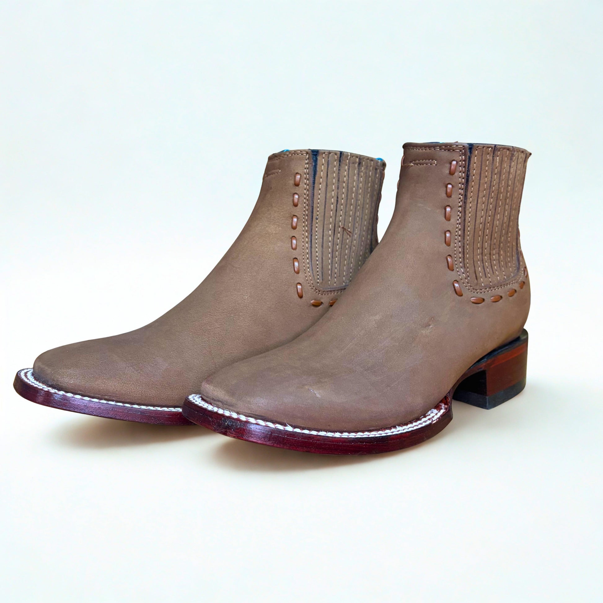 Los Altos ankle boot front angle pair view