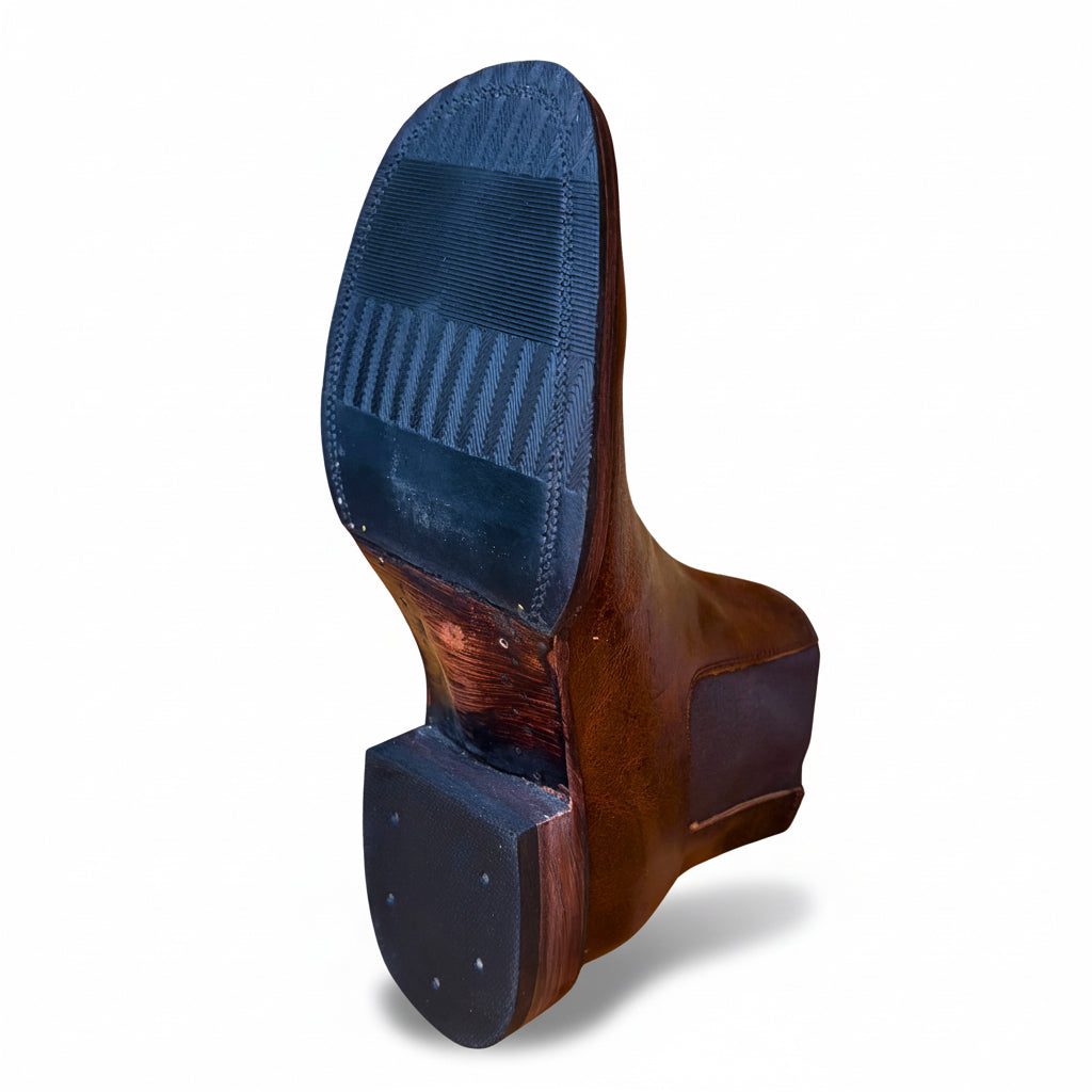 Cerro Flooter 1760 Whisky Cafe Square Toe Botin outsole view