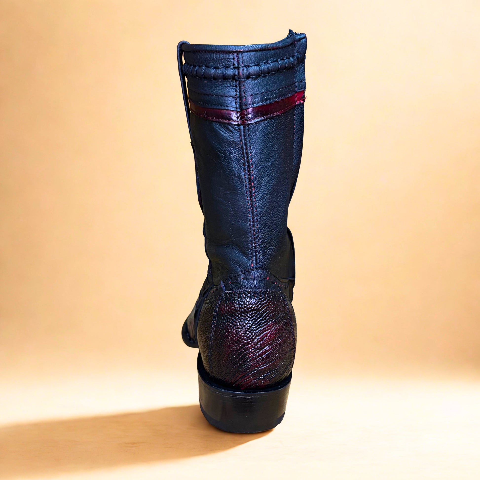 King Exotic Dubai Short Boot rear view