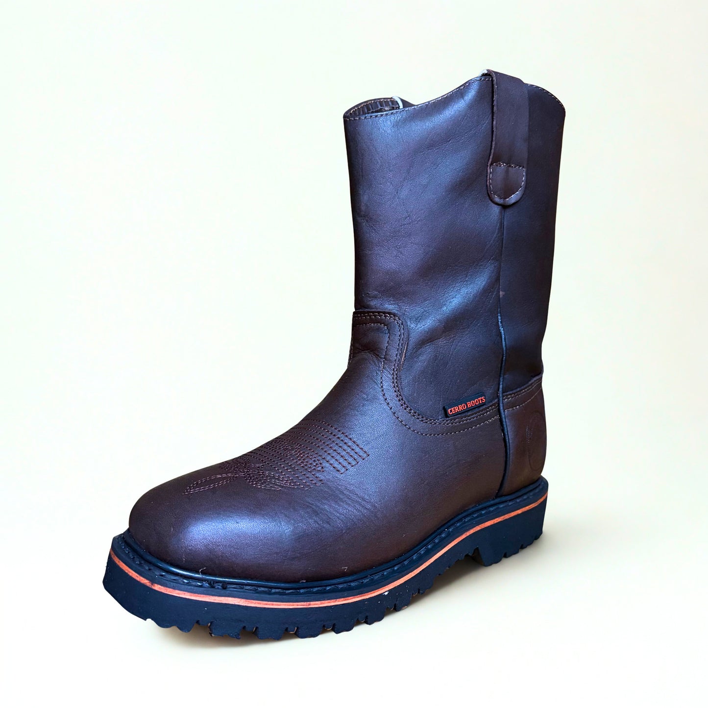 Cerro Roper Steel Toe Work Boot front angle view