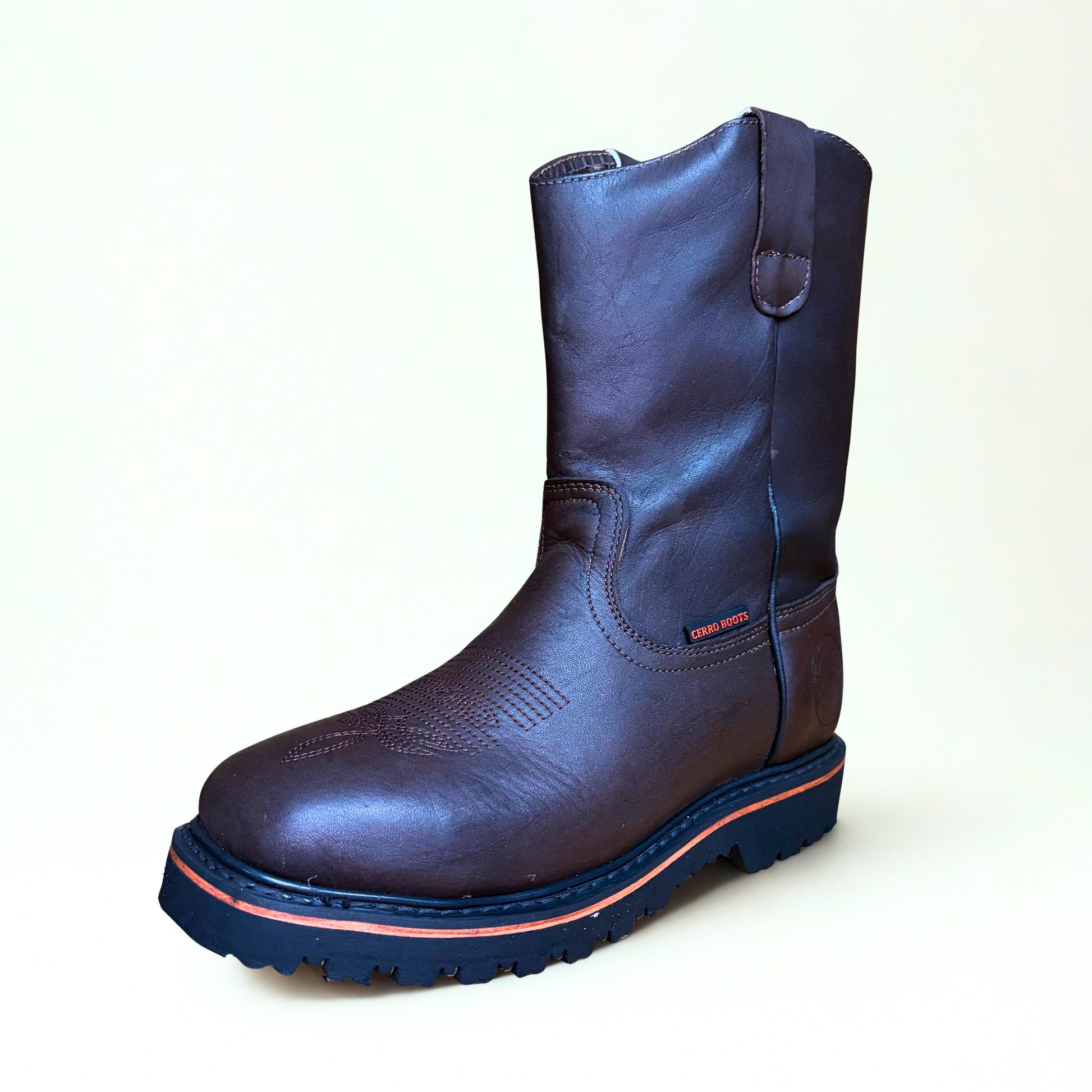 Cerro Roper Steel Toe Work Boot front angle view