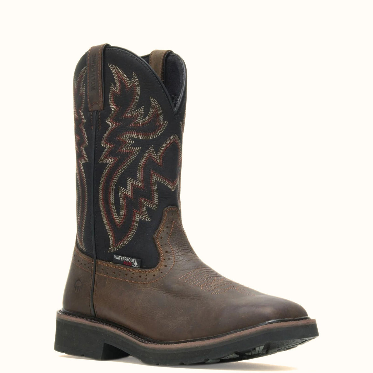 Wolverine Rancher Waterproof Wellington Work Boot angle view