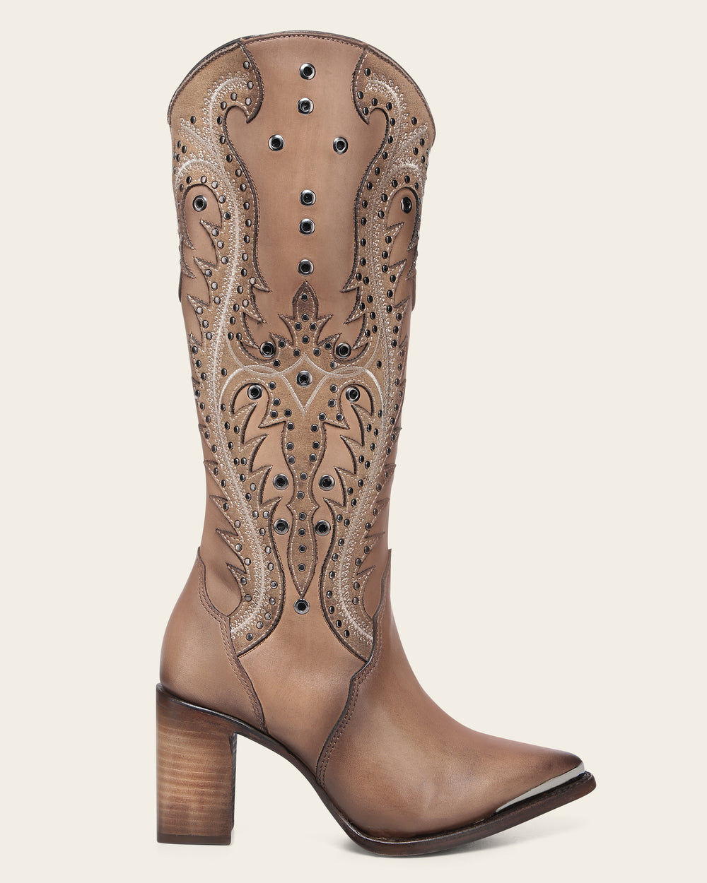 Tall Western Style Brown Boot