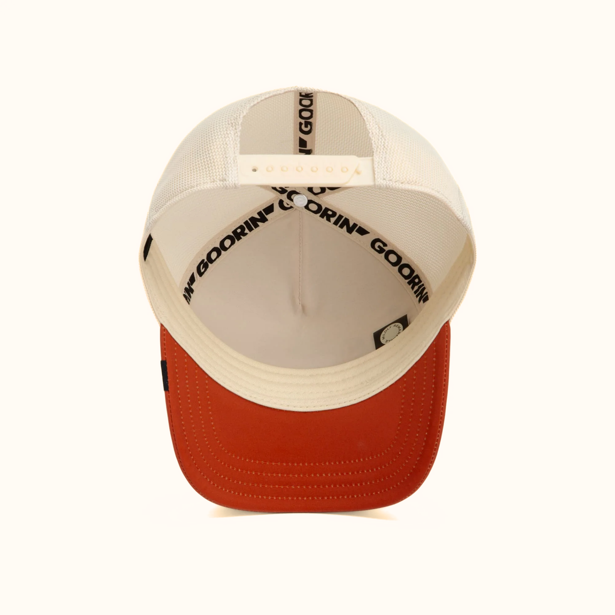 Goorin Bros. Migration Fierce trucker hat bottom view