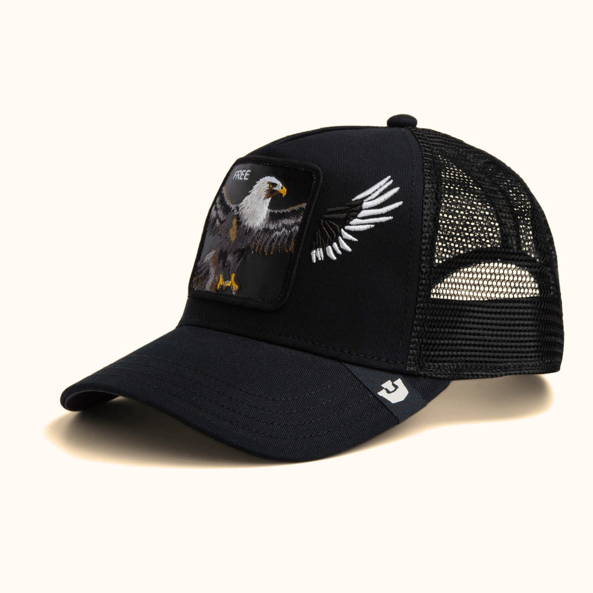 Goorin Bros. Wings Free Eagle Trucker Hat angle view