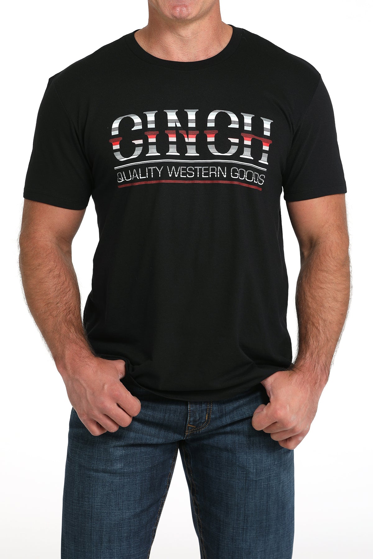 Cinch Men’s Short Sleeve Graphic Tee front view
