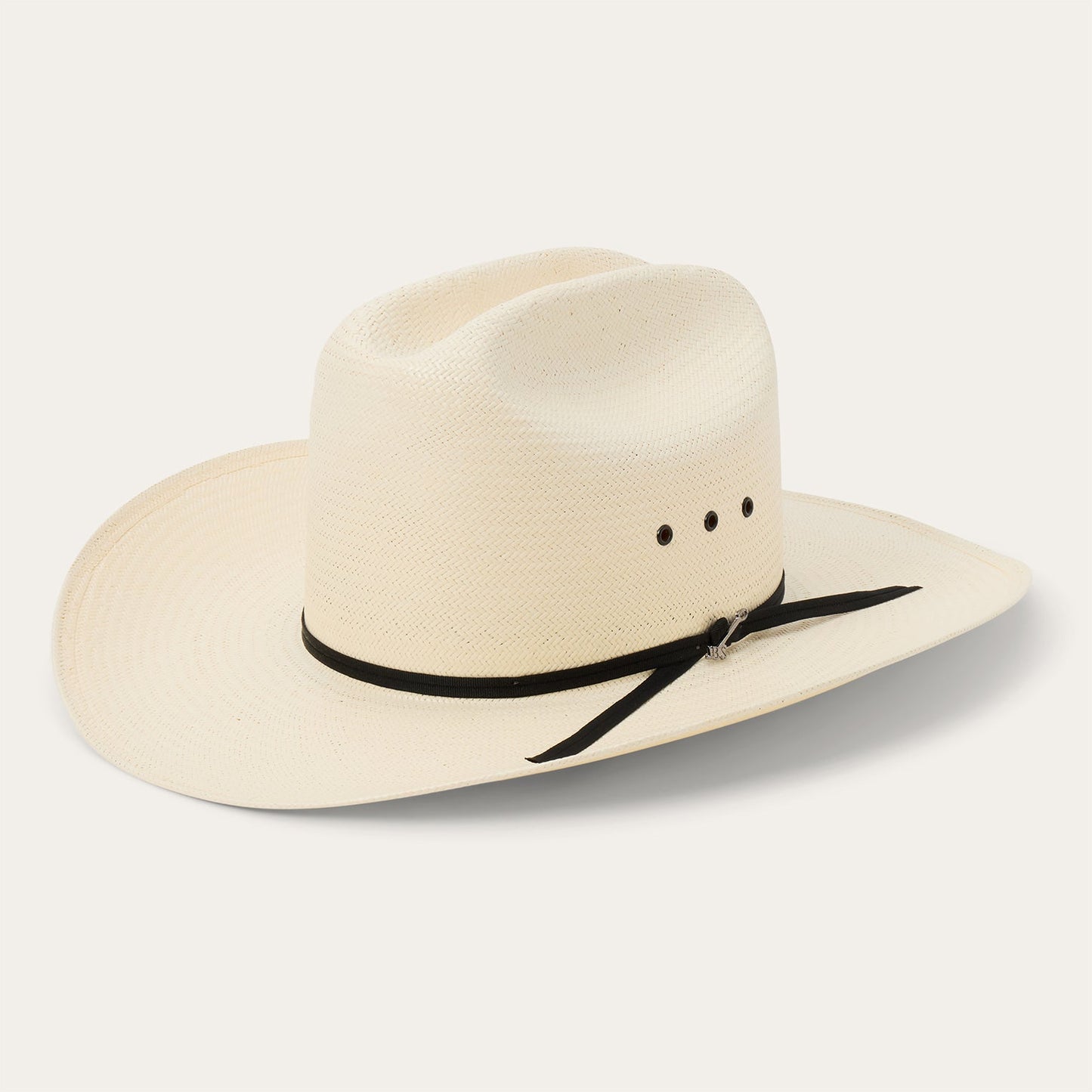Stetson Rancher 10X 81 Straw Hat front angle view