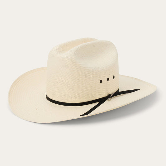 Stetson Rancher 10X 81 Straw Hat front angle view