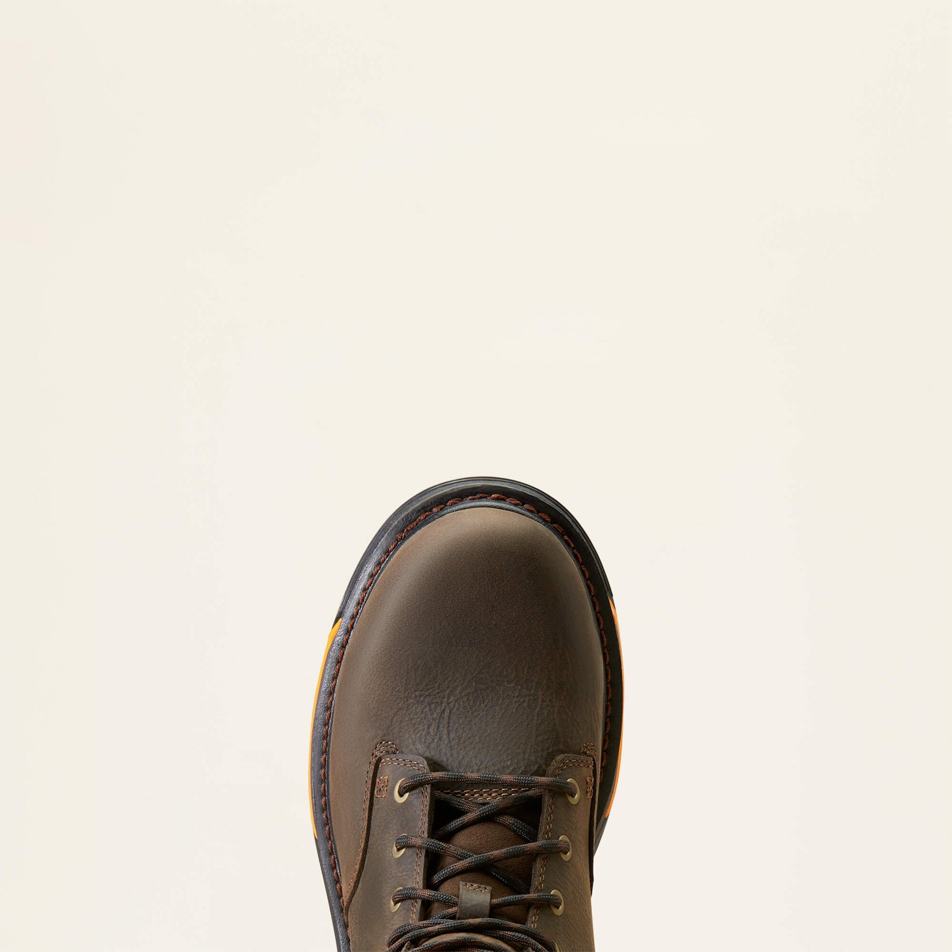 Ariat Big Rig 6 Inch Waterproof Work Boot toe view