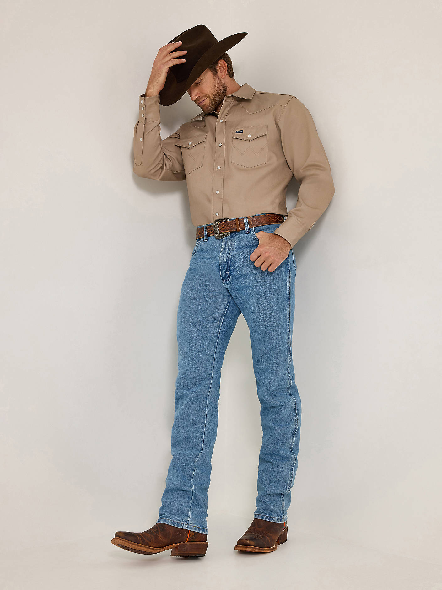 Wrangler Cowboy Cut Original Fit Jean angled side view