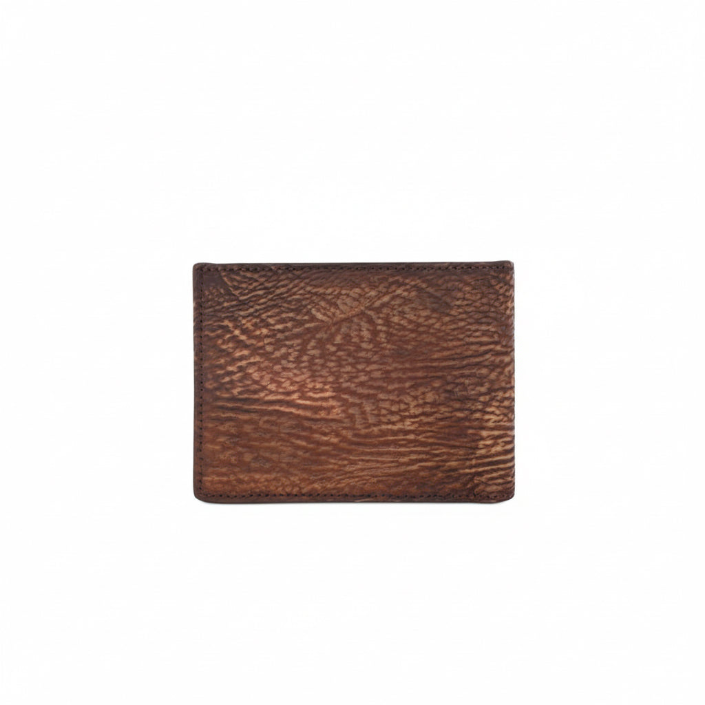 Cartera de cuero genuino de tiburón