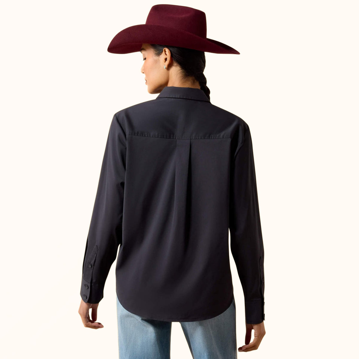 Ariat Everything Shirt in black back view