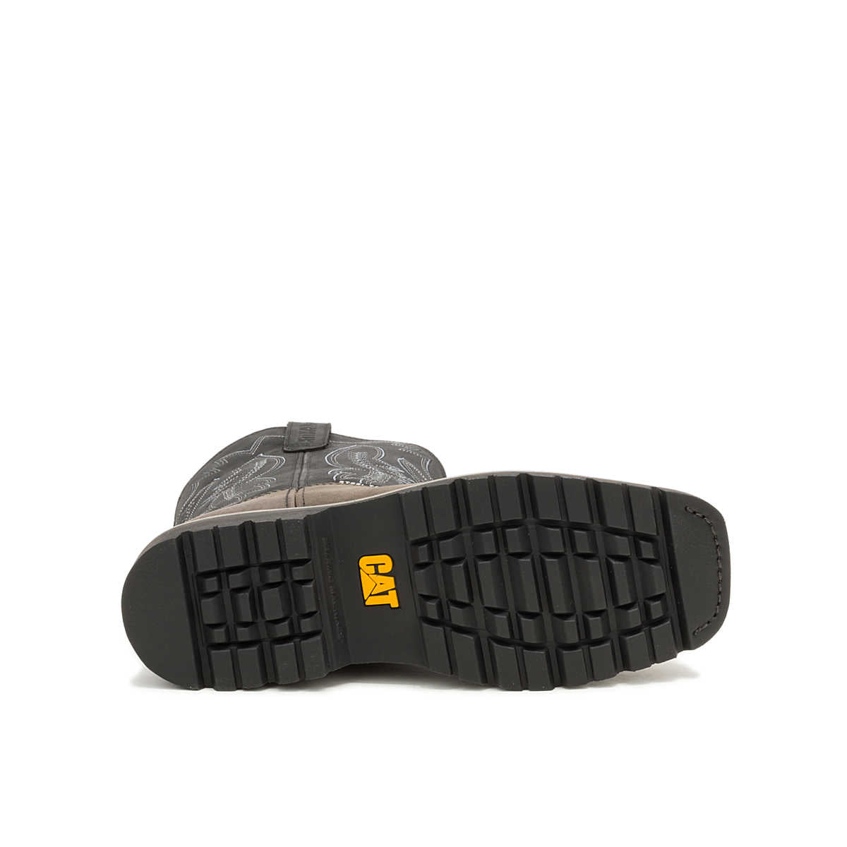 CAT Colorado Frontier Steel Toe Boot outsole tread detail