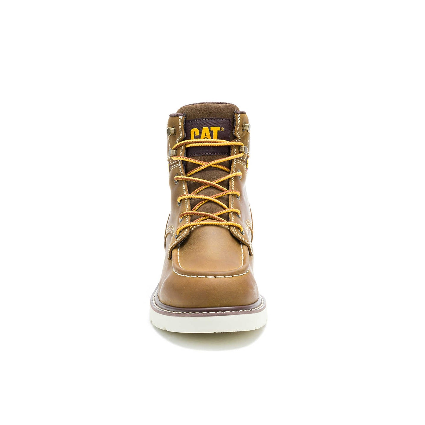 CAT Reclaimer waterproof work boot front view