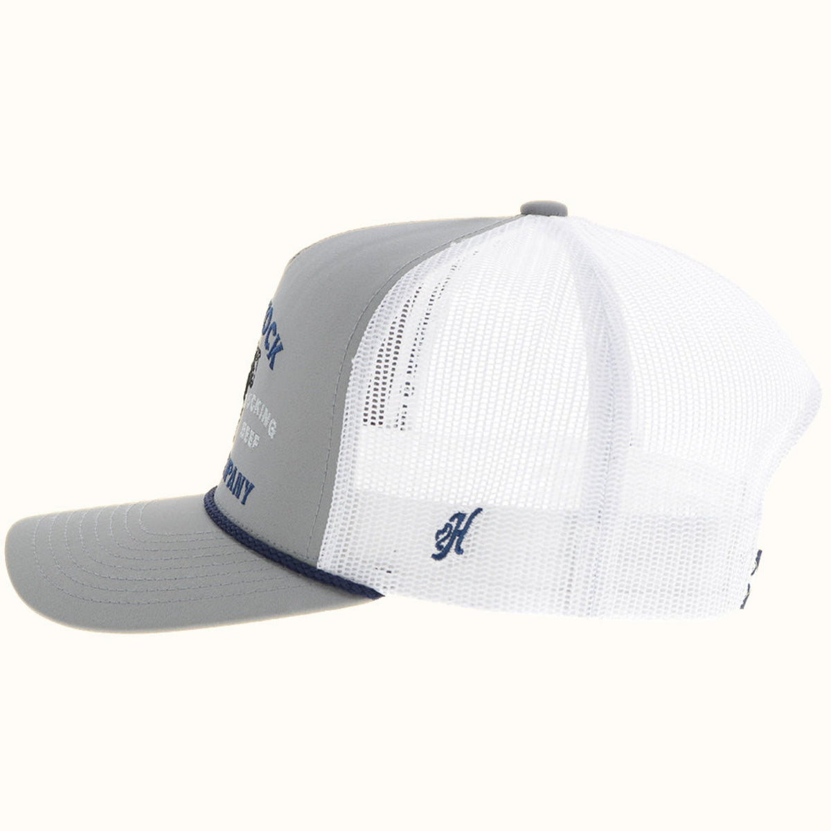 Hooey Rank Stock Rodeo Company embroidered side view