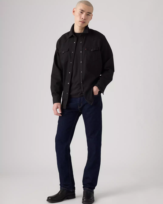 Levi’s 505 Regular Fit Men’s Jeans front view on model