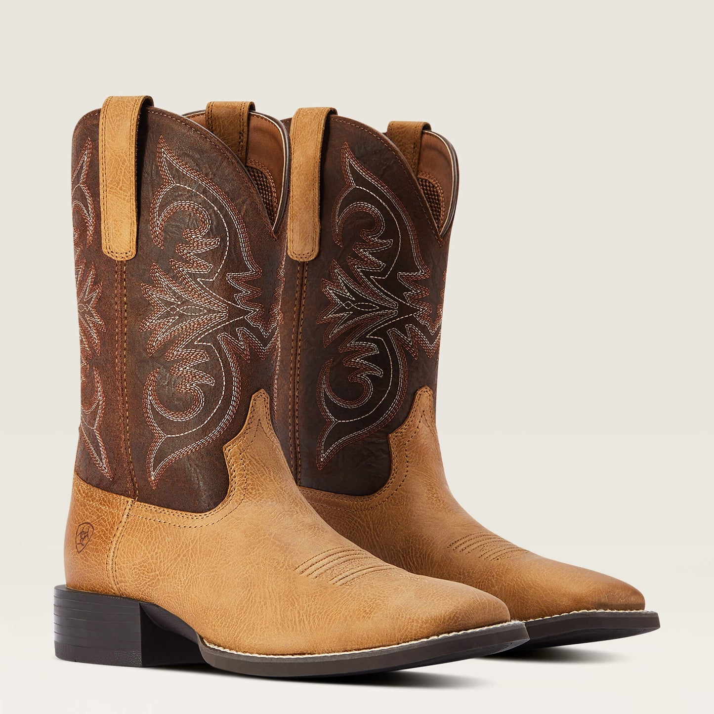 Sport Pardner Wide Square Toe Cowboy Boot