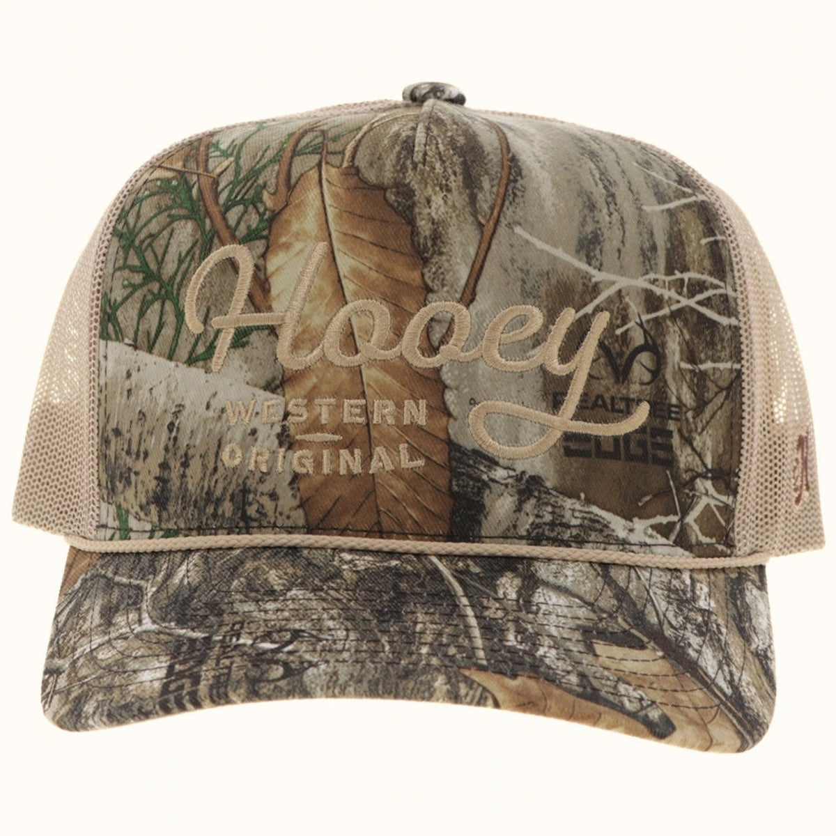 Hooey OG RealTree Edge Camo Trucker Hat front view