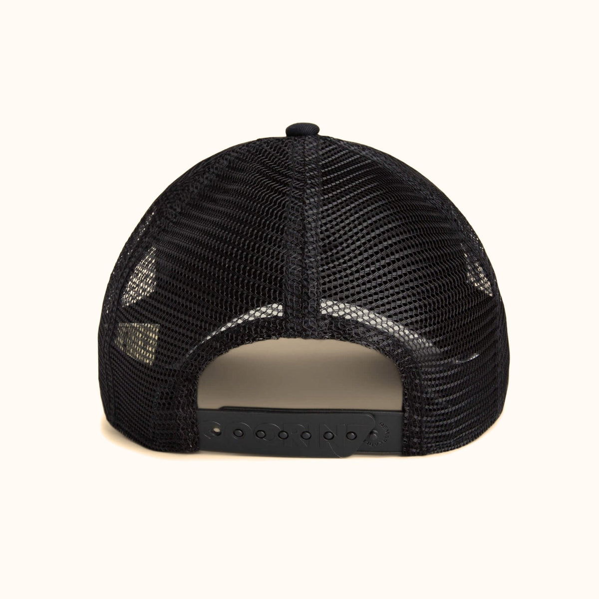 Goorin Bros. Deadly Scorpion Trucker Hat black mesh back view