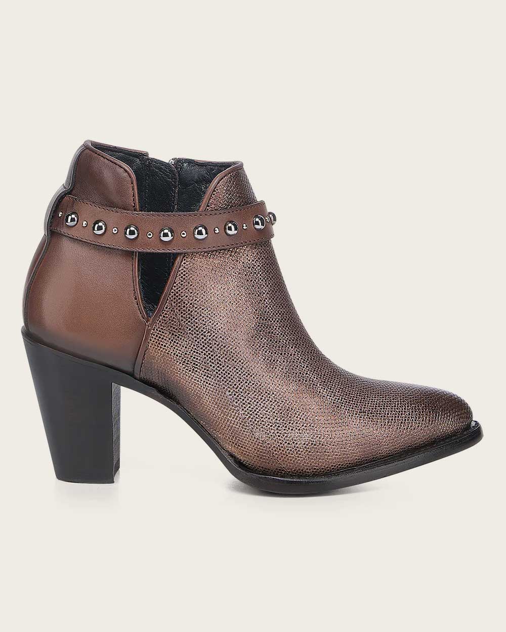 Ankle Gold Carunga Bootie