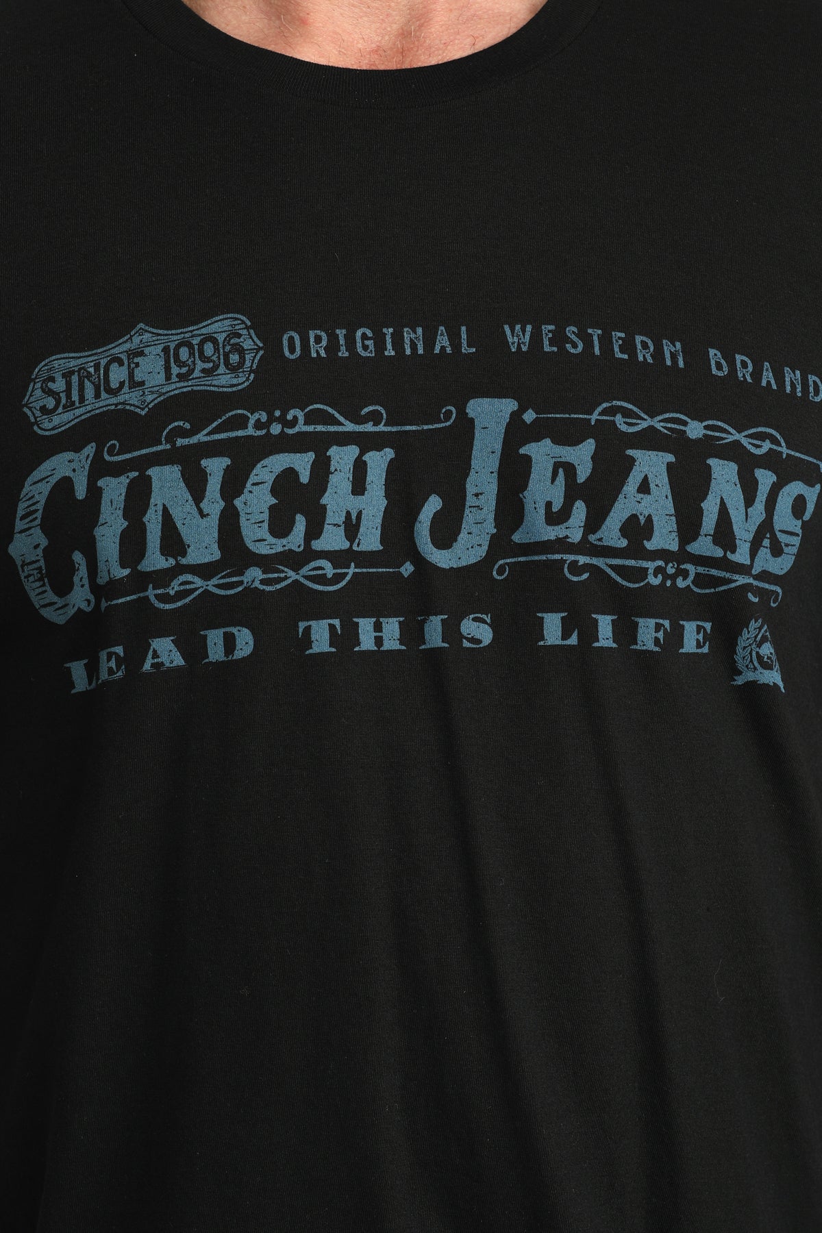 Cinch Western Logo Short Sleeve Tee graphic detail