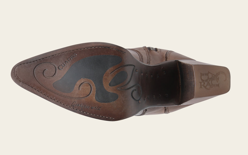 Tall Western Style Brown Boot