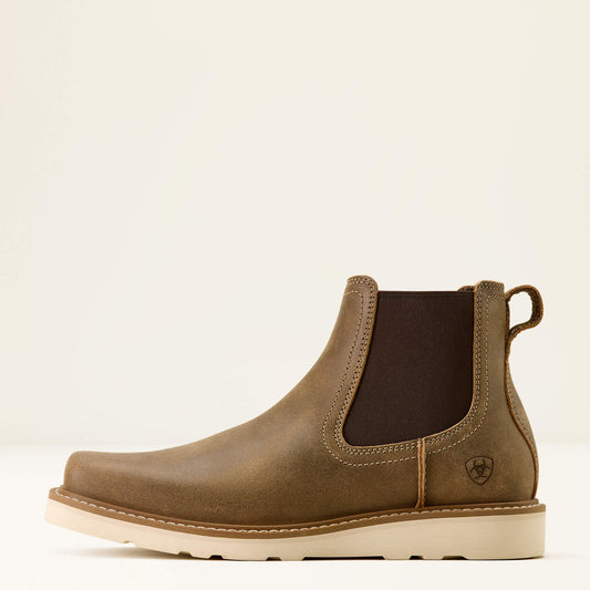 Ariat Rambler Recon square toe Chelsea boot side profile