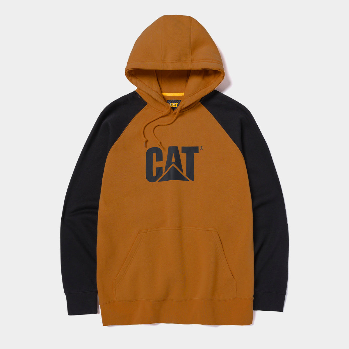 CAT Colorblock Raglan Hoodie front view