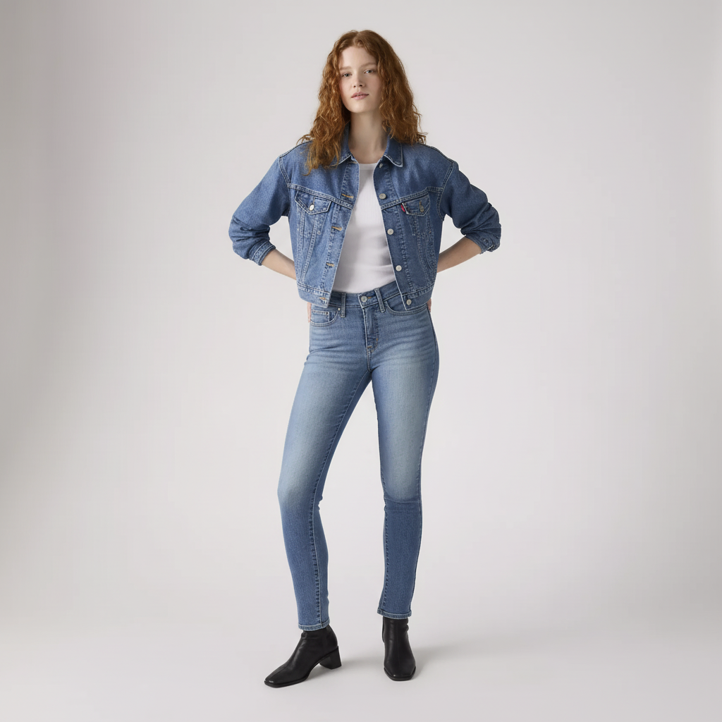 Levi’s 311 Shaping Skinny Women’s Jeans front view on model