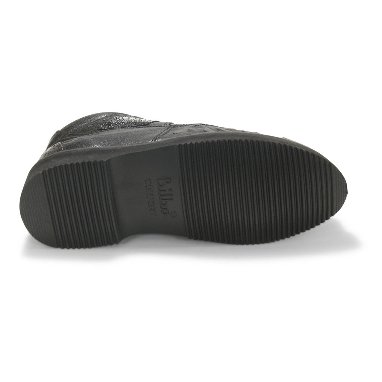 Zapatos de piel de raya y avestruz