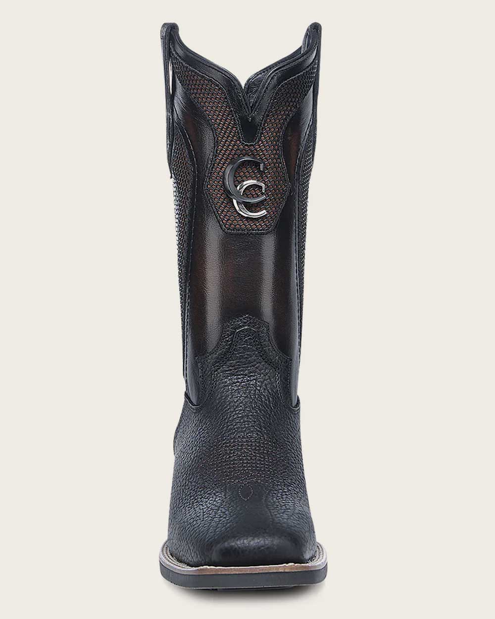 Bota de Bisonte Negro de Rodeo Occidental