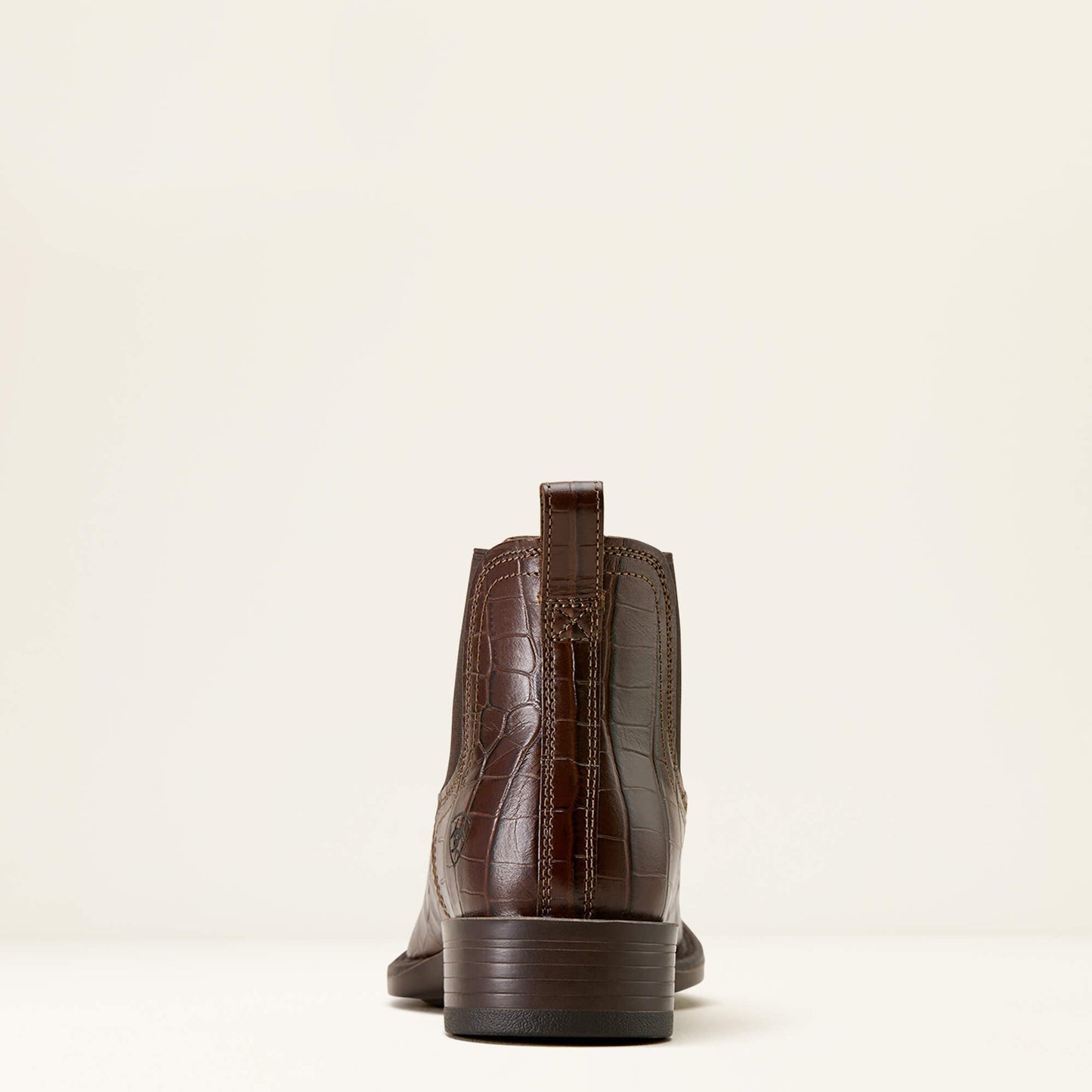 Ariat Booker Ultra western boot rear heel view