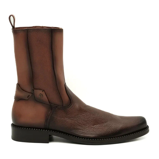Honey Deer Zipper Casual Ankle Boot
