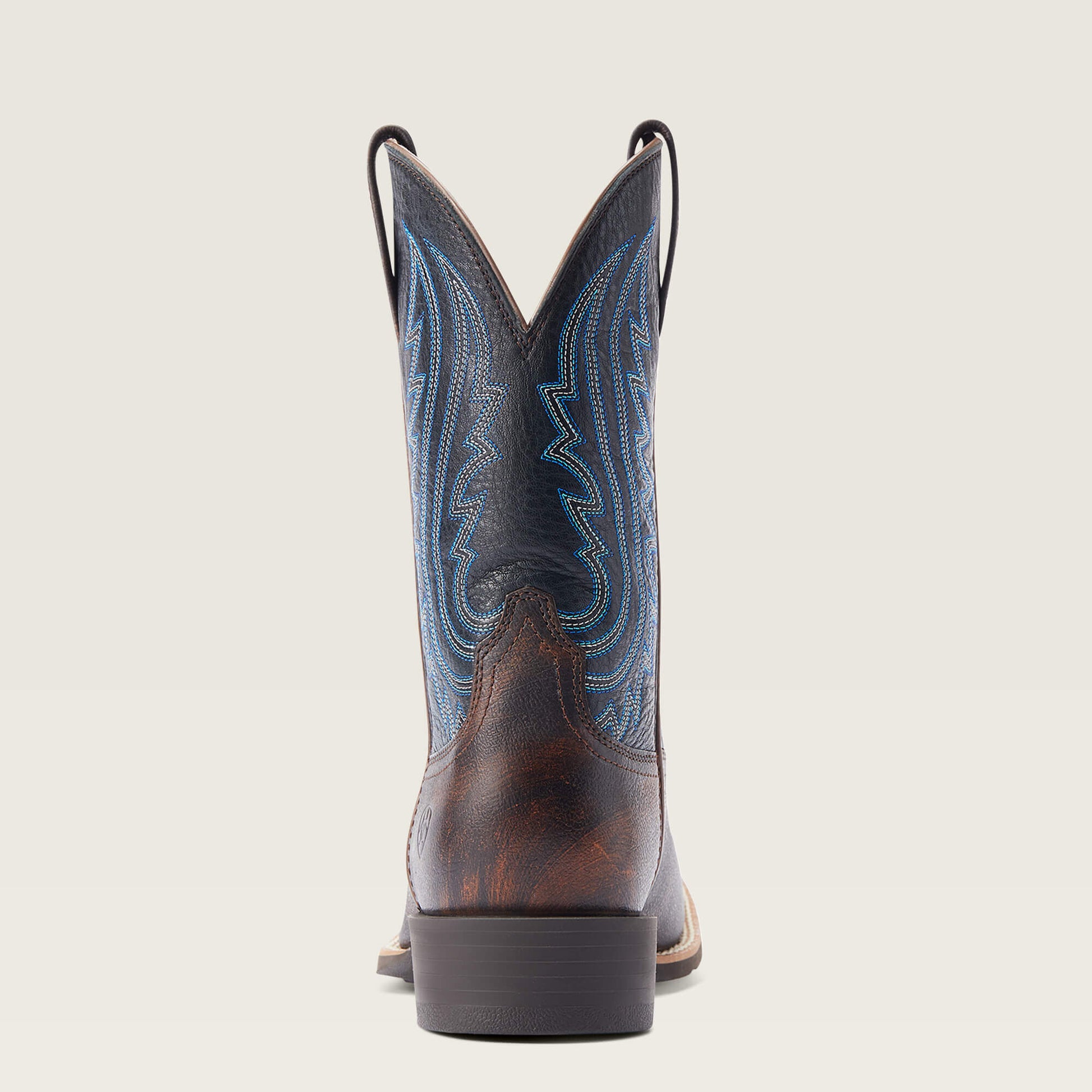Ariat Sport Big Country Brown Cowboy Boot rear view