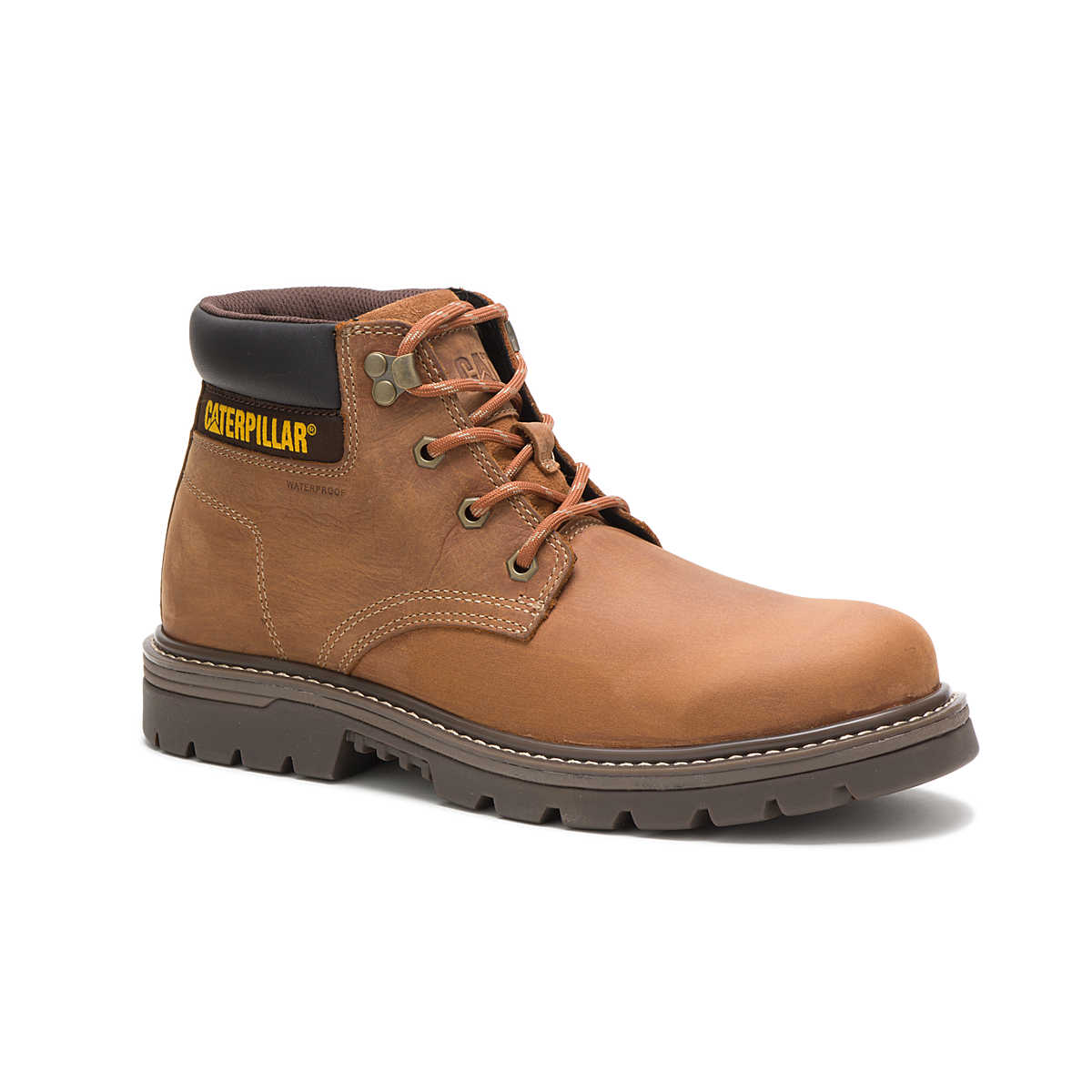 CAT Outbase Waterproof Boot front angle view