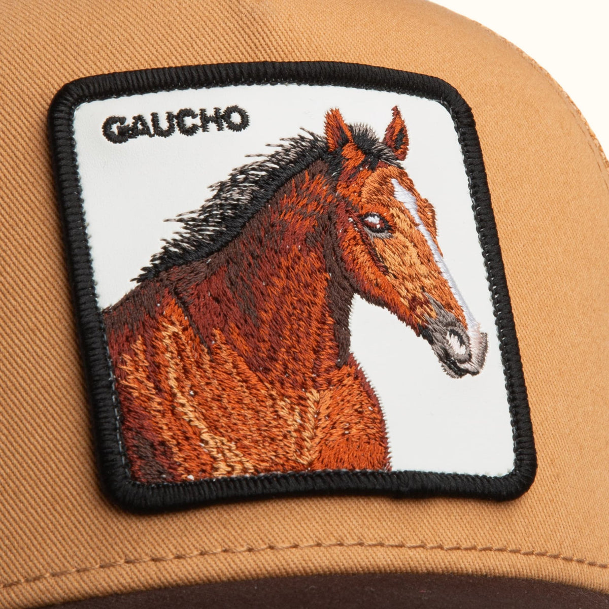 Goorin Bros. Gaucho Horse Trucker Hat patch view