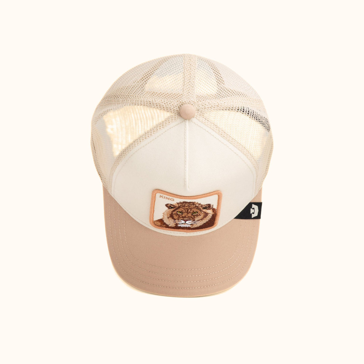 Goorin Bros. King Lion Trucker Hat top view