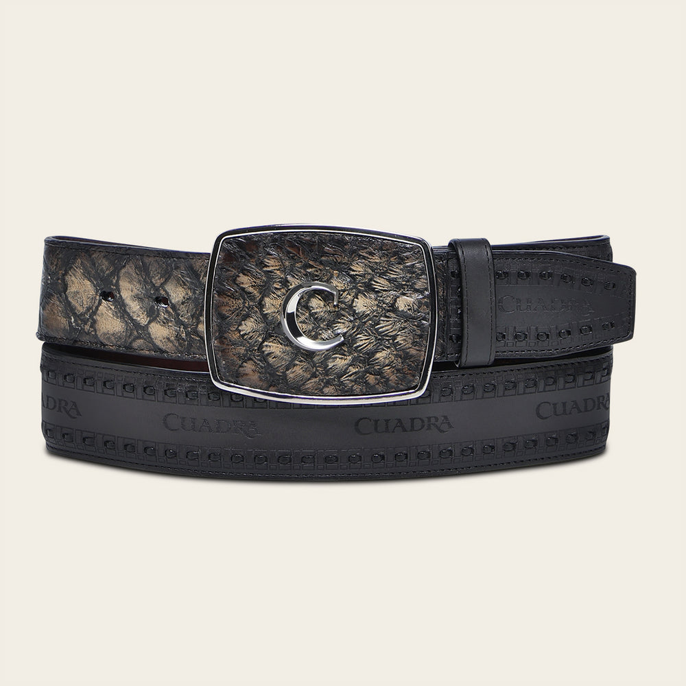 Cinturón rodeo Poisson Black And Orix