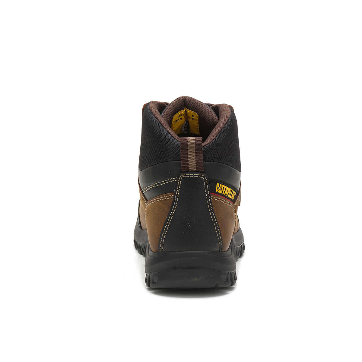 CAT Threshold Waterproof Steel Toe Work Boot rear view