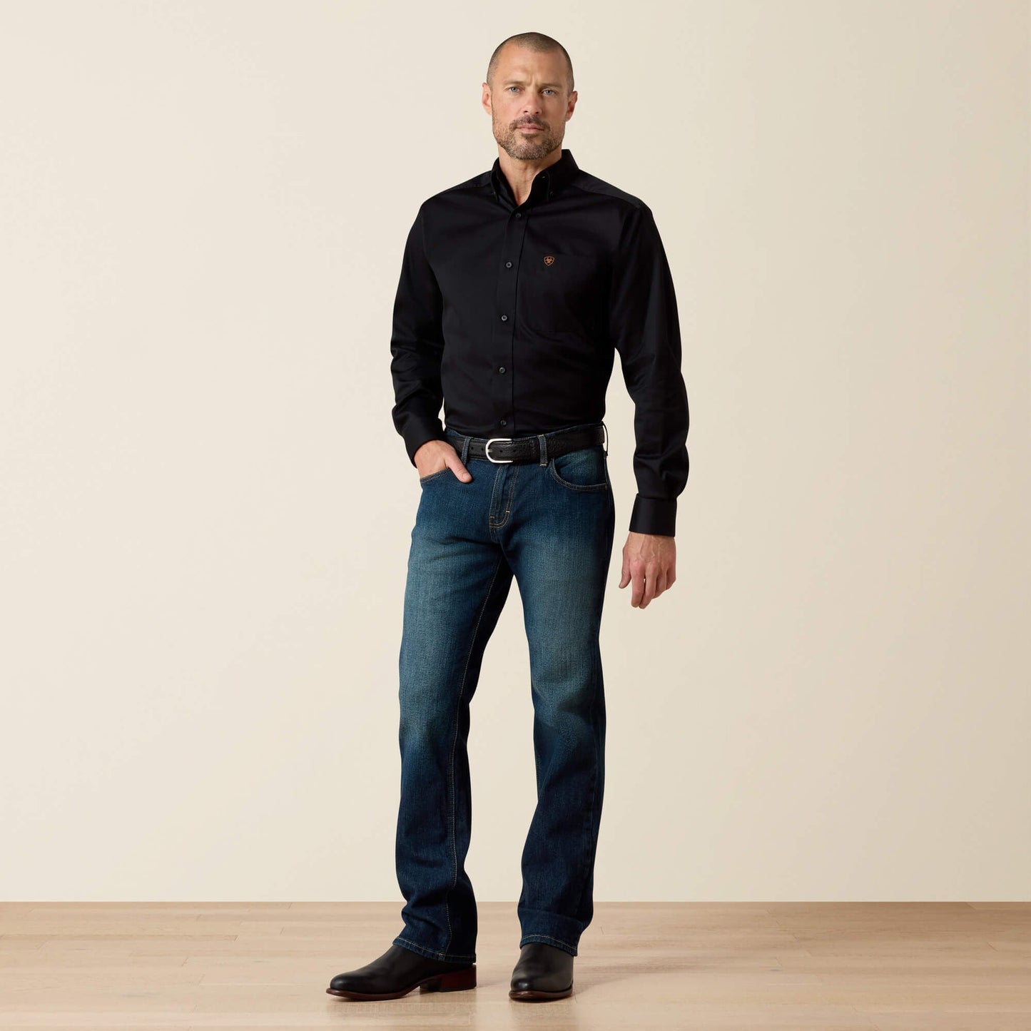 M7 Rocker Stretch Legacy Jean apilable de pierna recta