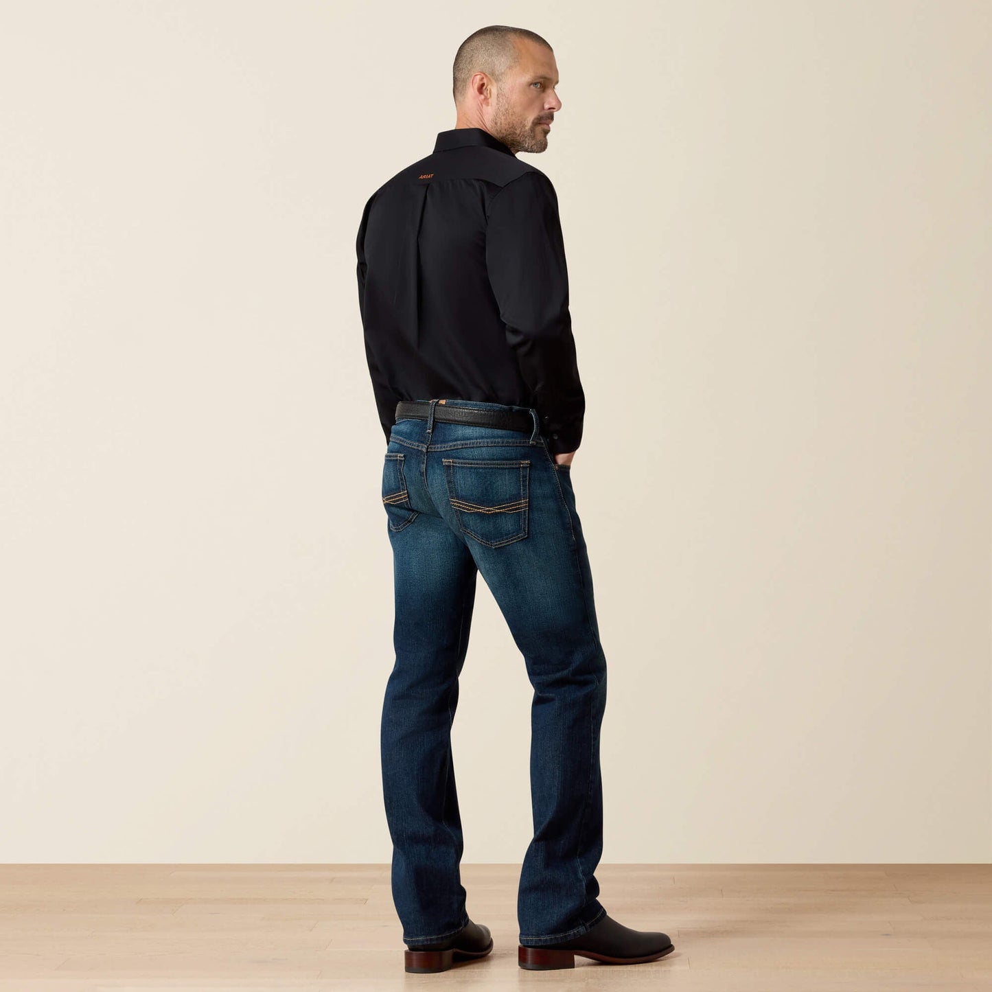 M7 Rocker Stretch Legacy Jean apilable de pierna recta