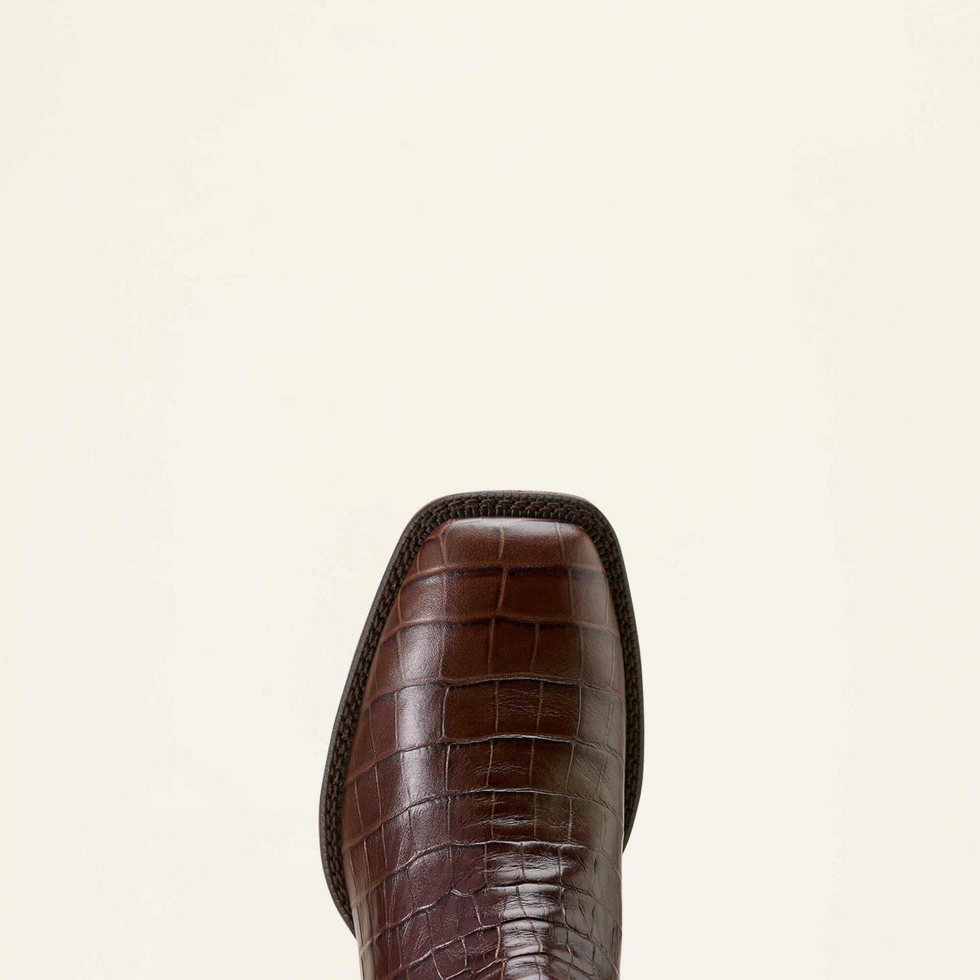 Ariat Booker Ultra western boot top toe view