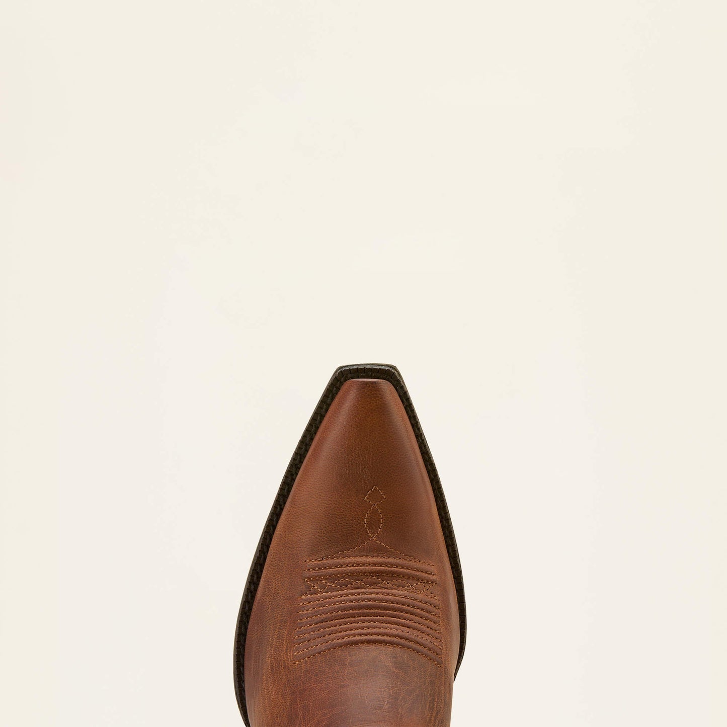 Toe profile view of Ariat Heritage X Toe StretchFit Western Boot