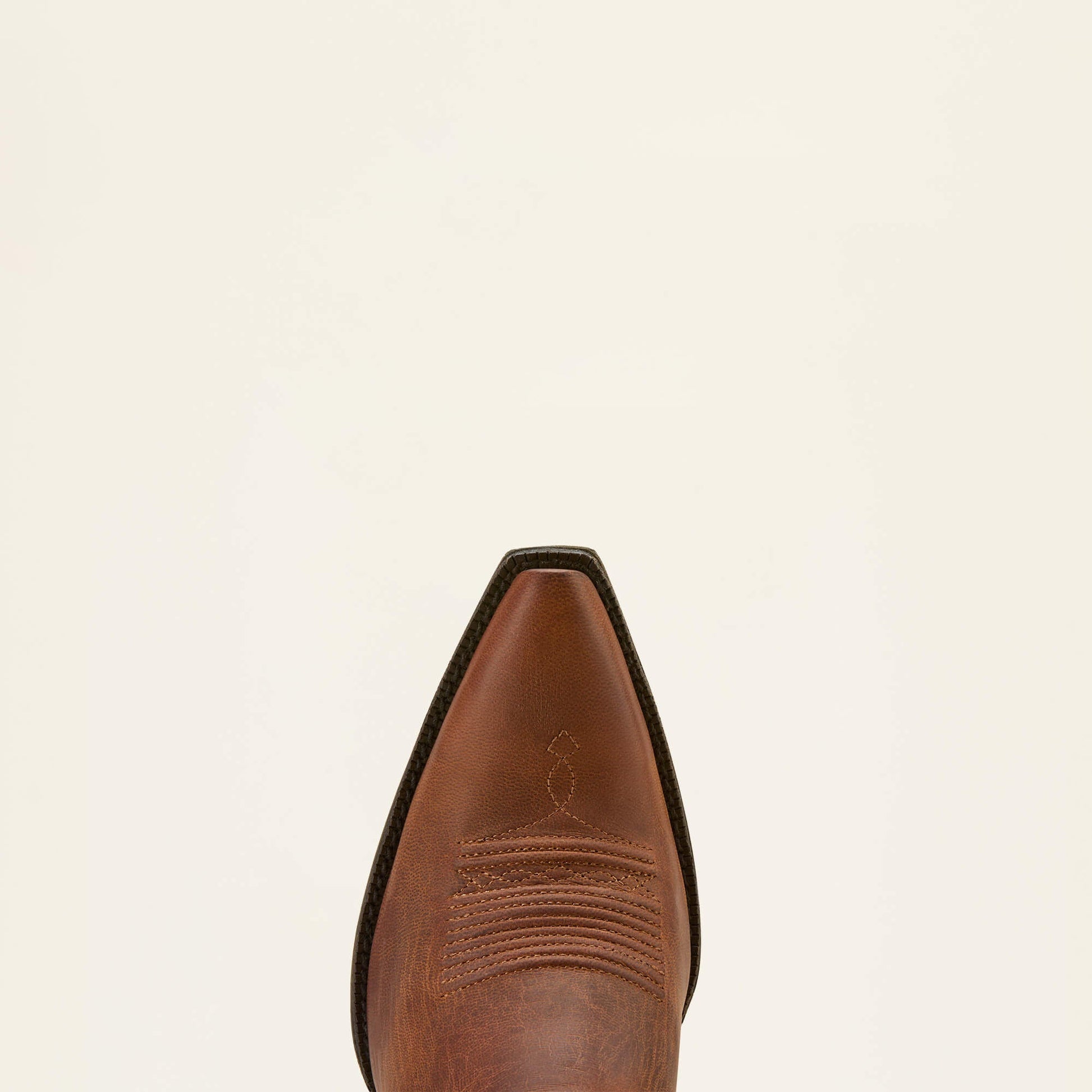 Toe profile view of Ariat Heritage X Toe StretchFit Western Boot